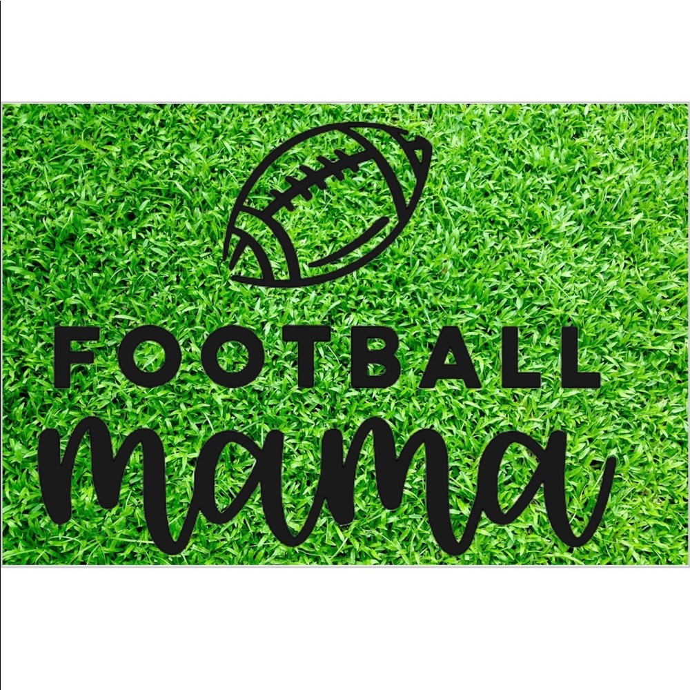 Football Mama Decal
